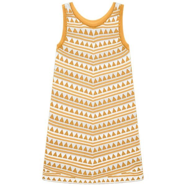 VESTIDO FEMININO AMARELO QUEIMADO TAM 12 MILON - Image 2