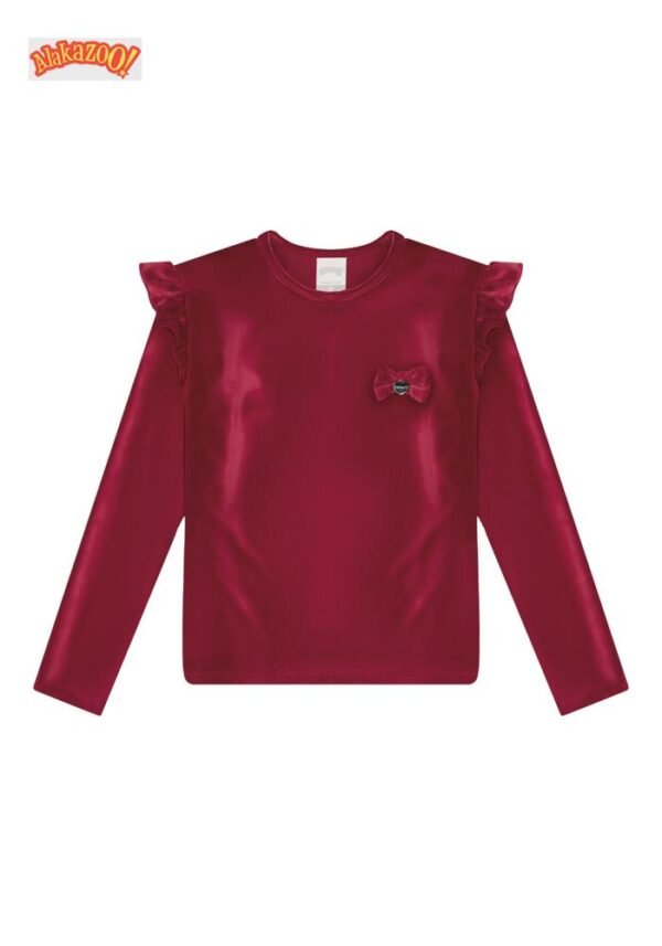 BLUSA MALHA VELUDO ALAKAZOO - Image 3
