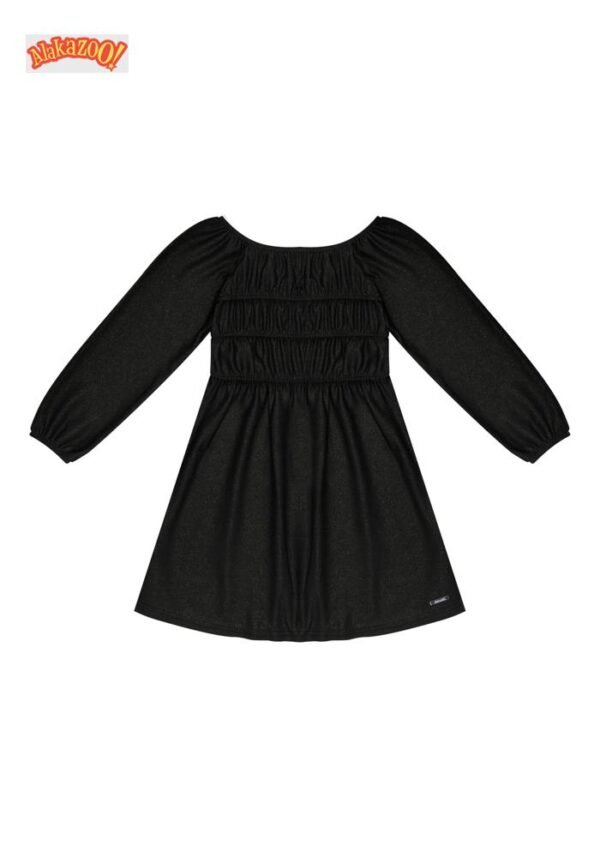 VESTIDO MALHA ECCENTRIC PRETO ALAKAZOO - Image 2