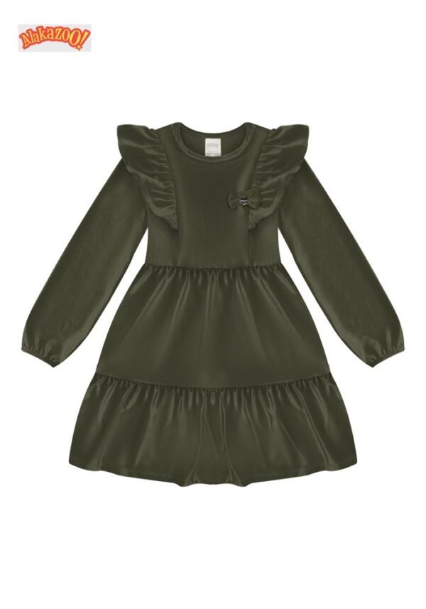 VESTIDO MALHA VELUDO ALAKAZOO - Image 3