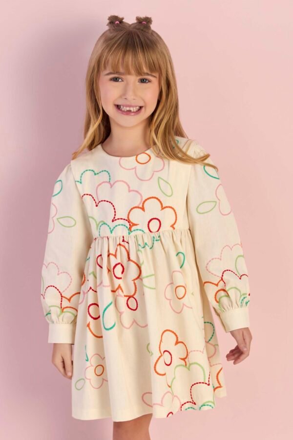 VESTIDO INVERNO 2025 FLOWER MONSUCRE - Image 2