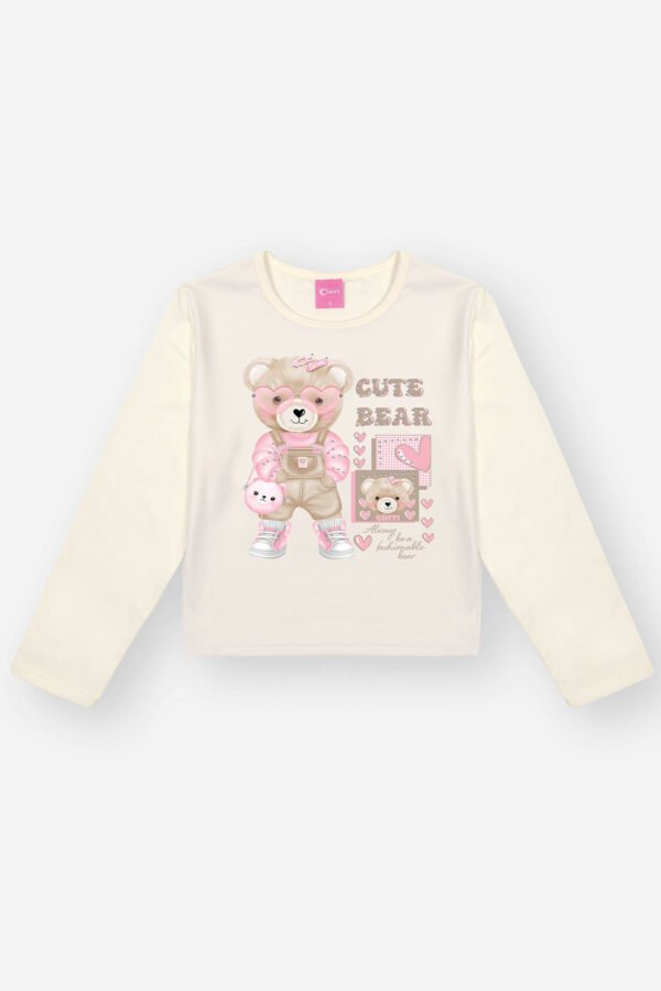 CONJ BLUSA ML E CALCA NATURAL/BG CROISSANT CINTI - Image 2