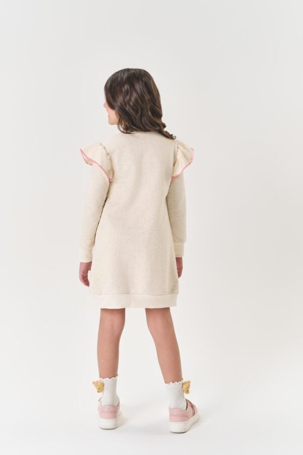 VESTIDO MANGA LONGA OFF WHITE CINTI - Image 2