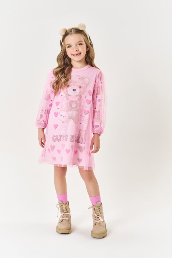 VESTIDO MANGA LONGA RS PLIE/RS CANDY CINTI